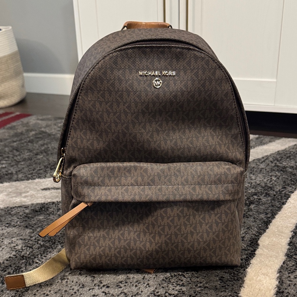 Michael Kors Slater Signature Logo Backpack
